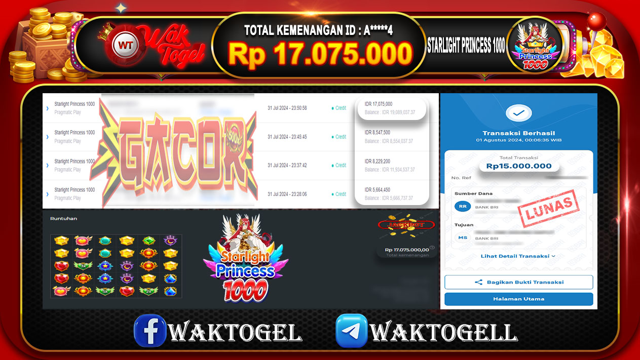 BUKTI PEMBAYARAN SLOT WAKTOGEL
