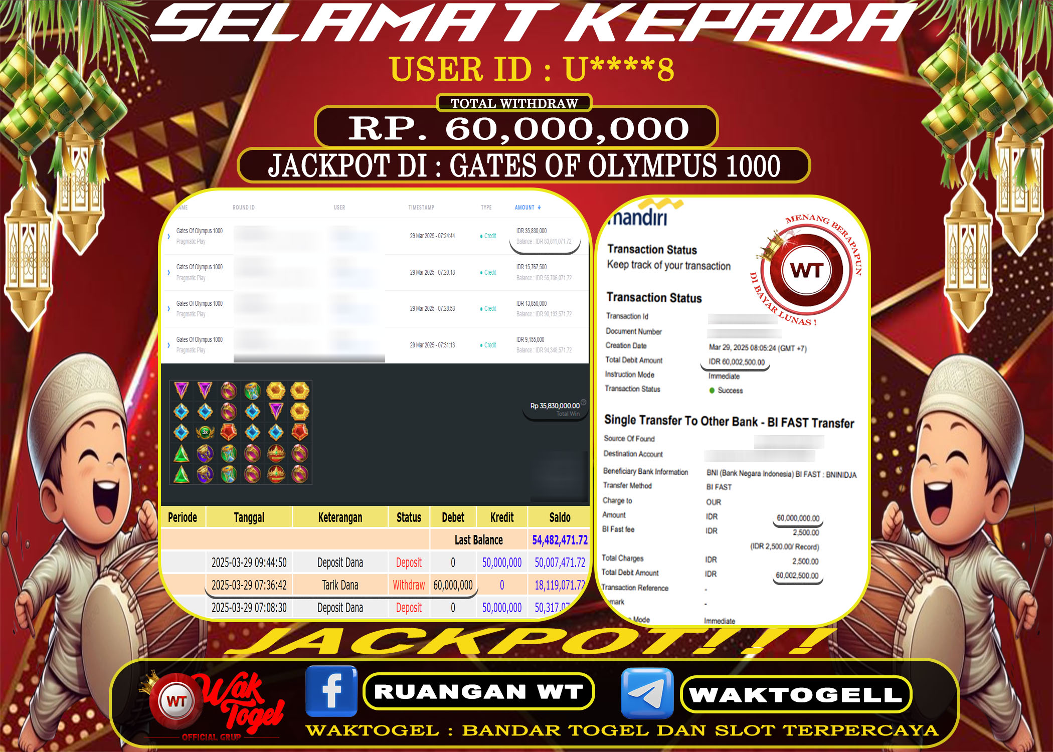 BUKTI PEMBAYARAN SLOT WAKTOGEL