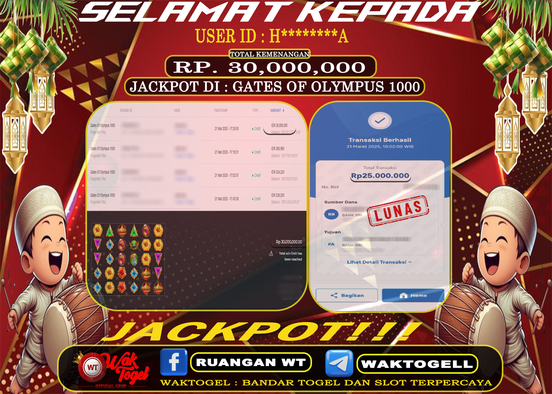 BUKTI PEMBAYARAN SLOT WAKTOGEL