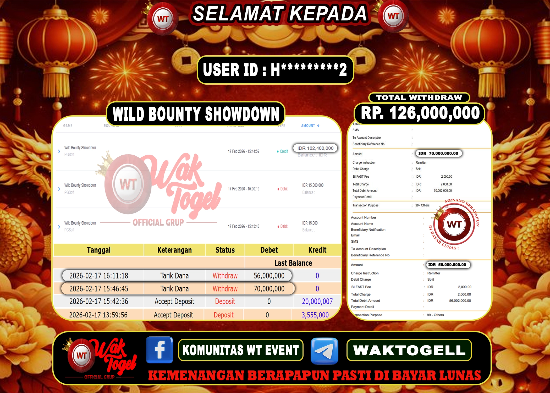 BUKTI PEMBAYARAN SLOT WAKTOGEL